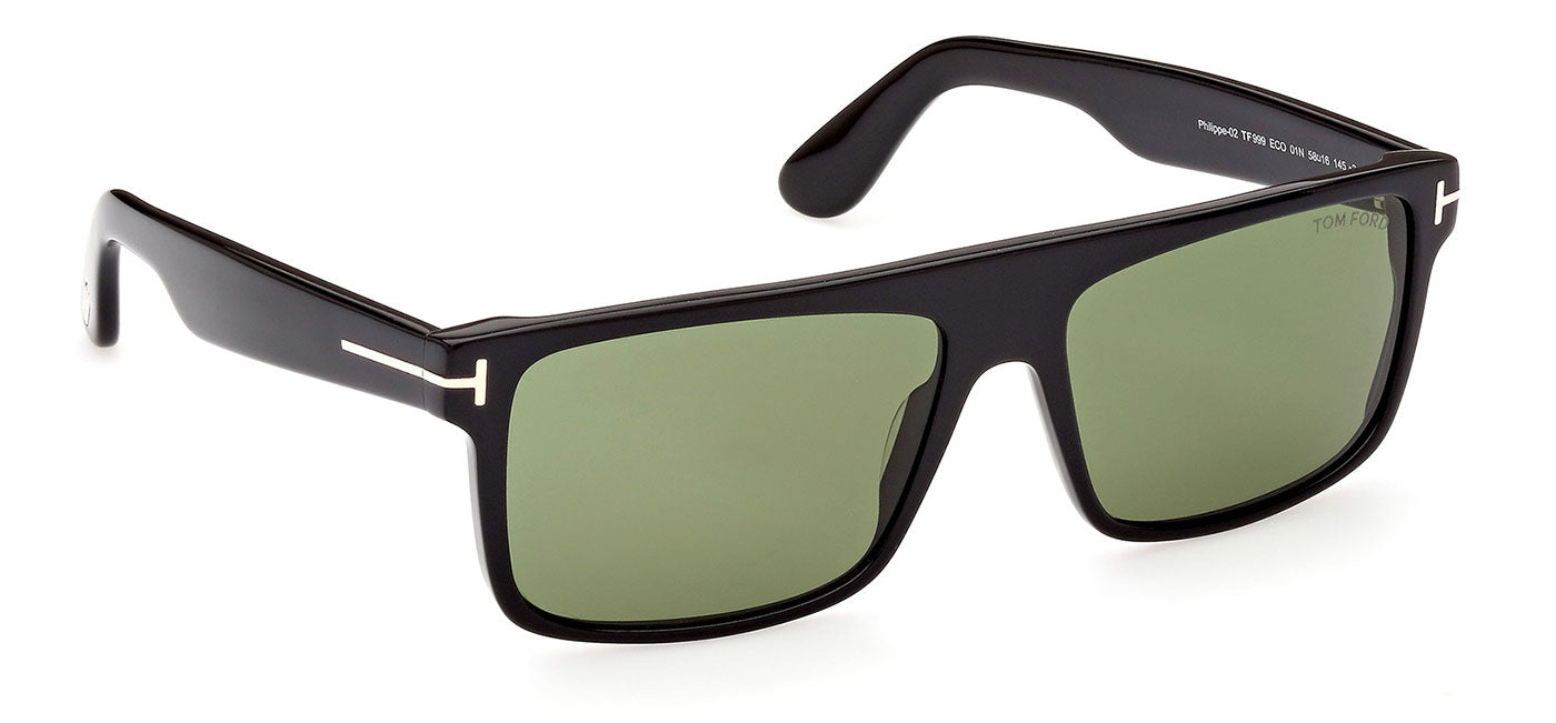 Tom Ford FT0999 Phillippe Sunglasses - Black / Green