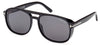 Tom Ford FT1022 Rosco Sunglasses - Shiny Black / Smoke