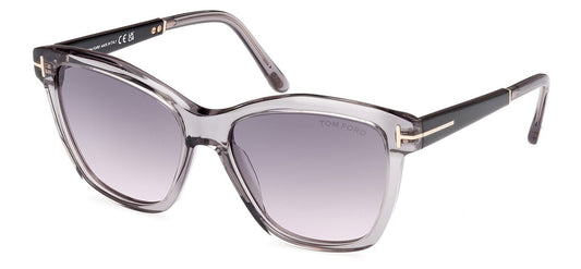 Tom Ford FT1087 Lucia Sunglasses - Grey / Smoke Gradient