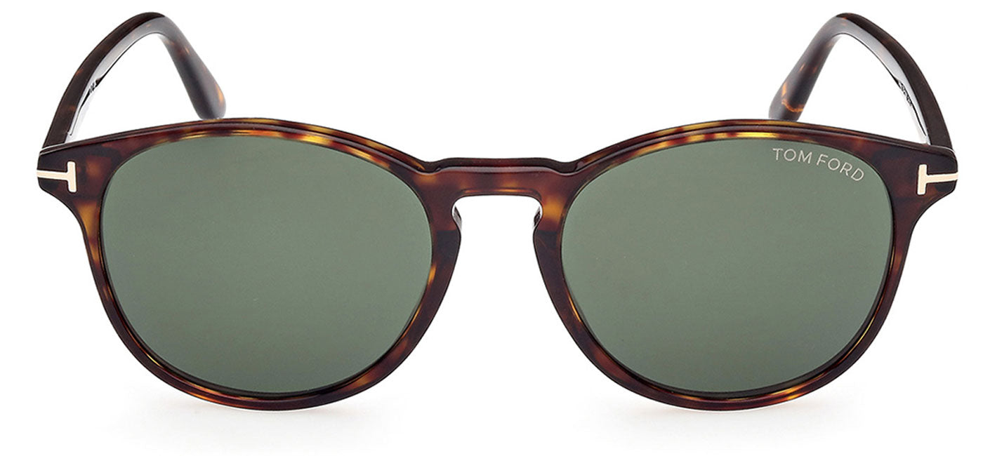 Tom Ford FT1097 Lewis Sunglasses - Dark Havana / Green
