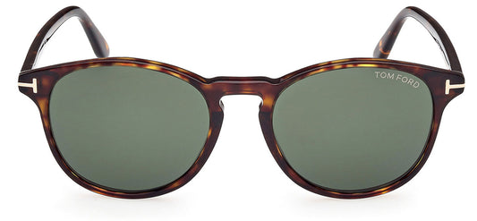 Tom Ford FT1097 Lewis Sunglasses - Dark Havana / Green