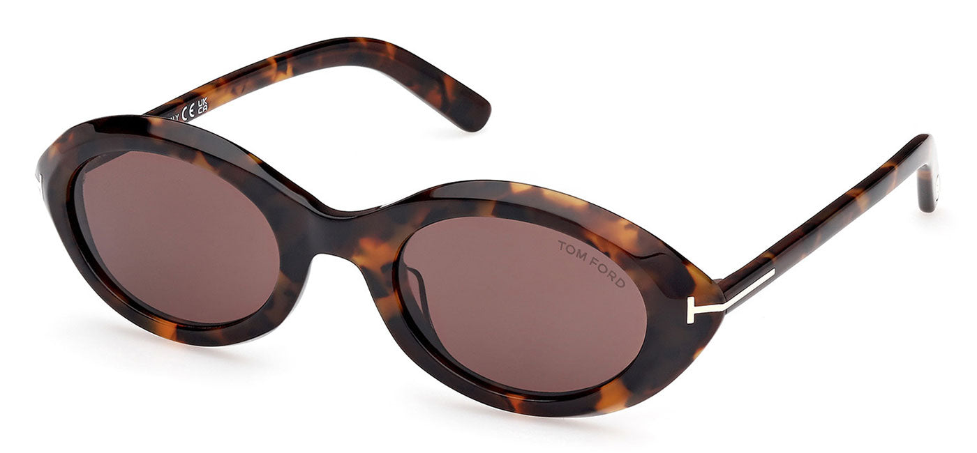 Tom Ford FT1186 Carmen Sunglasses - Dark Havana / Brown