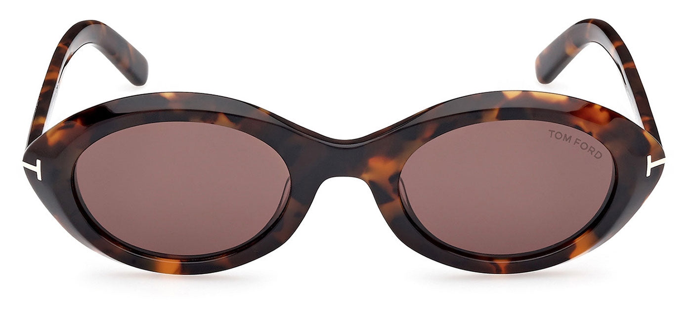 Tom Ford FT1186 Carmen Sunglasses - Dark Havana / Brown