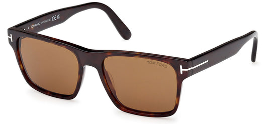Tom Ford FT1205 Calder Sunglasses - Dark Havana / Brown