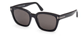 Tom Ford FT1216 Haylay Sunglasses - Shiny Black / Smoke