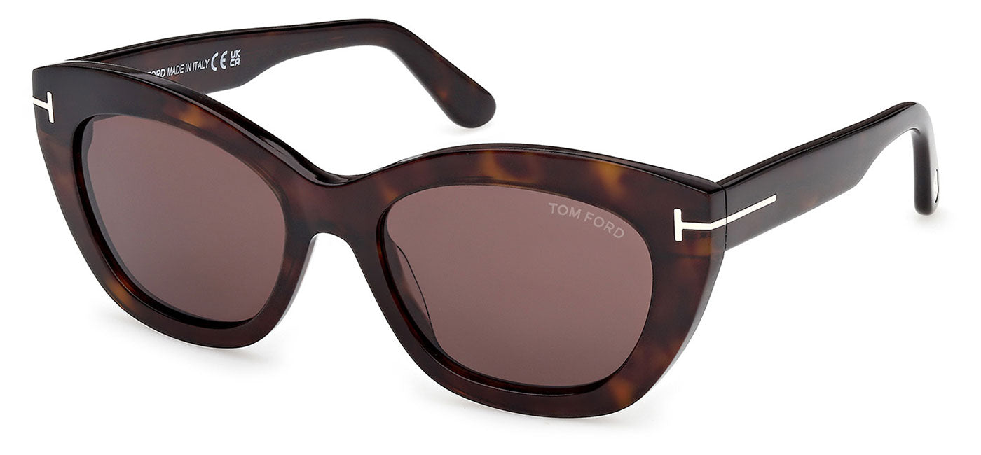 Tom Ford FT1285 Linda-02 Sunglasses - Dark Havana / Brown