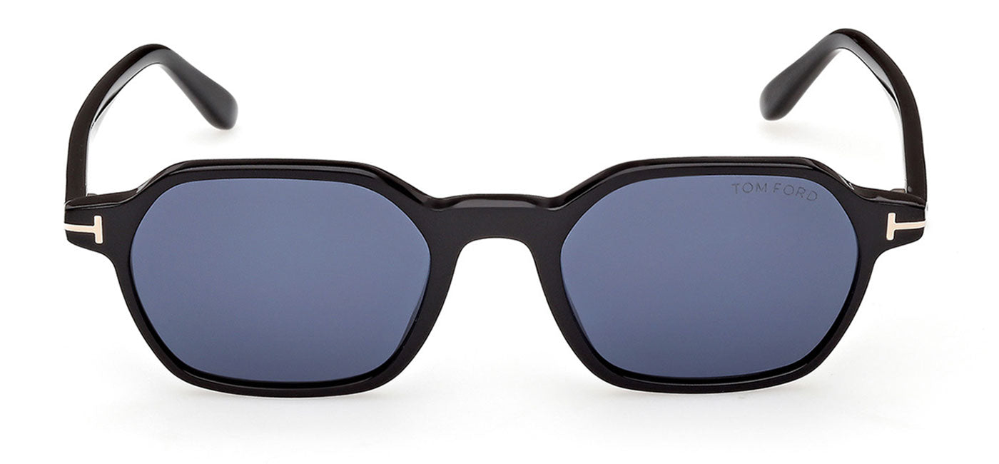 Tom Ford FT1301 Sunglasses - Shiny Black / Blue