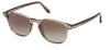Tom Ford FT1302 Holt-02 Sunglasses - Shiny Brown / Smoke Gradient