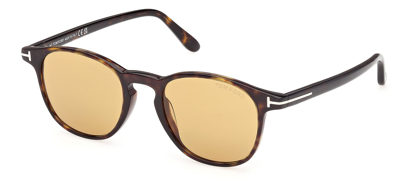 Tom Ford FT1302 Holt-02 Sunglasses - Dark Havana / Brown