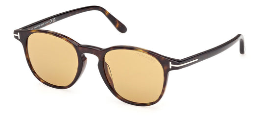 Tom Ford FT1302 Holt-02 Sunglasses - Dark Havana / Brown
