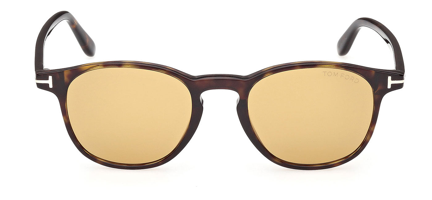 Tom Ford FT1302 Holt-02 Sunglasses - Dark Havana / Brown