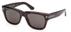 Tom Ford FT1304 Finn-02 Sunglasses - Dark Havana / Smoke