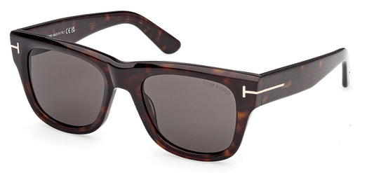 Tom Ford FT1304 Finn-02 Sunglasses - Dark Havana / Smoke