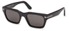 Tom Ford FT1333 Andy-02 Sunglasses - Shiny Black / Smoke