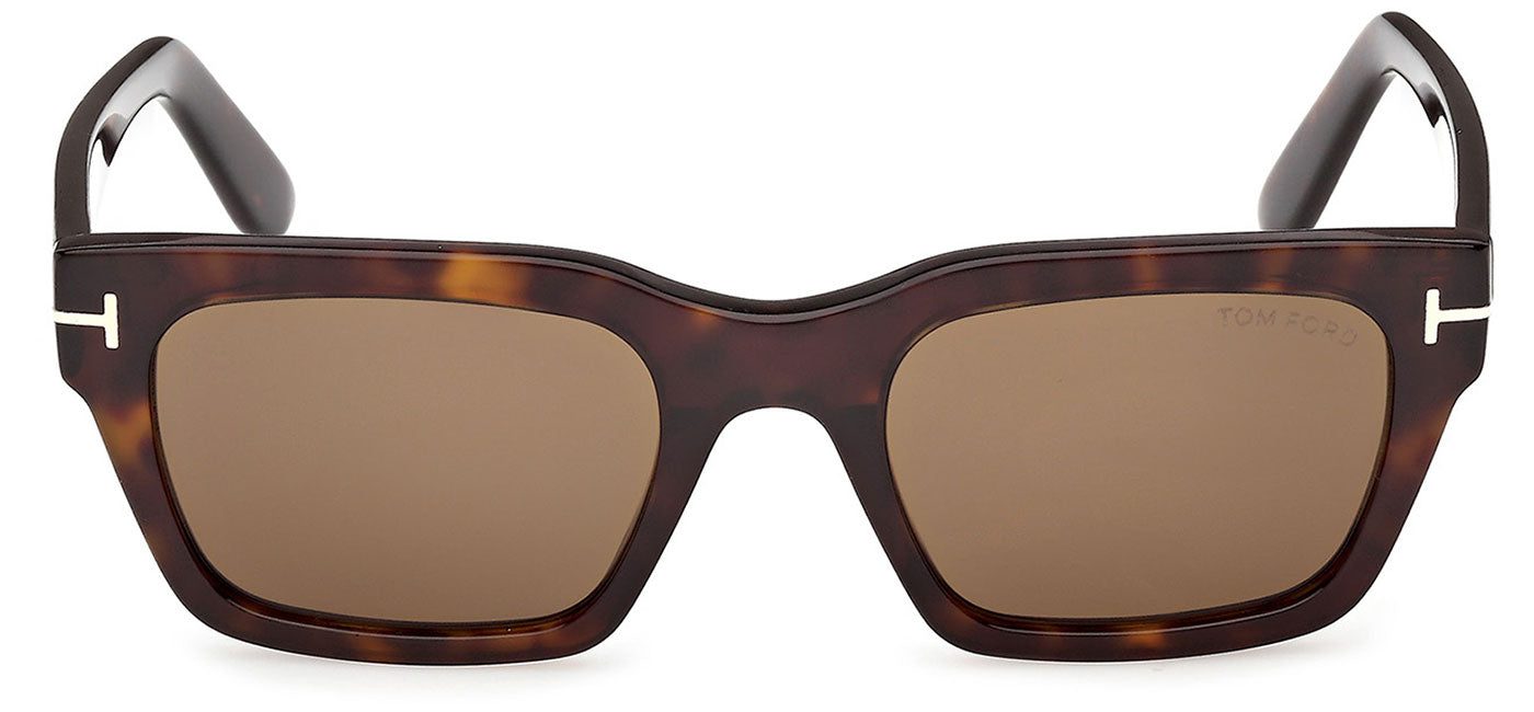 Tom Ford FT1333 Andy-02 Sunglasses - Dark Havana / Roviex