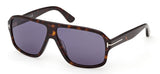 Tom Ford FT1335-N William-02 Sunglasses - Dark Havana / Blue