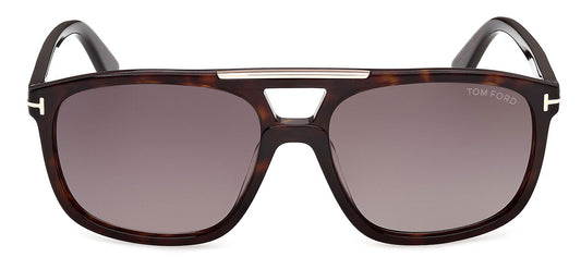 Tom Ford FT1338 Brianna-02 Sunglasses - Dark Havana / Gradient Roviex