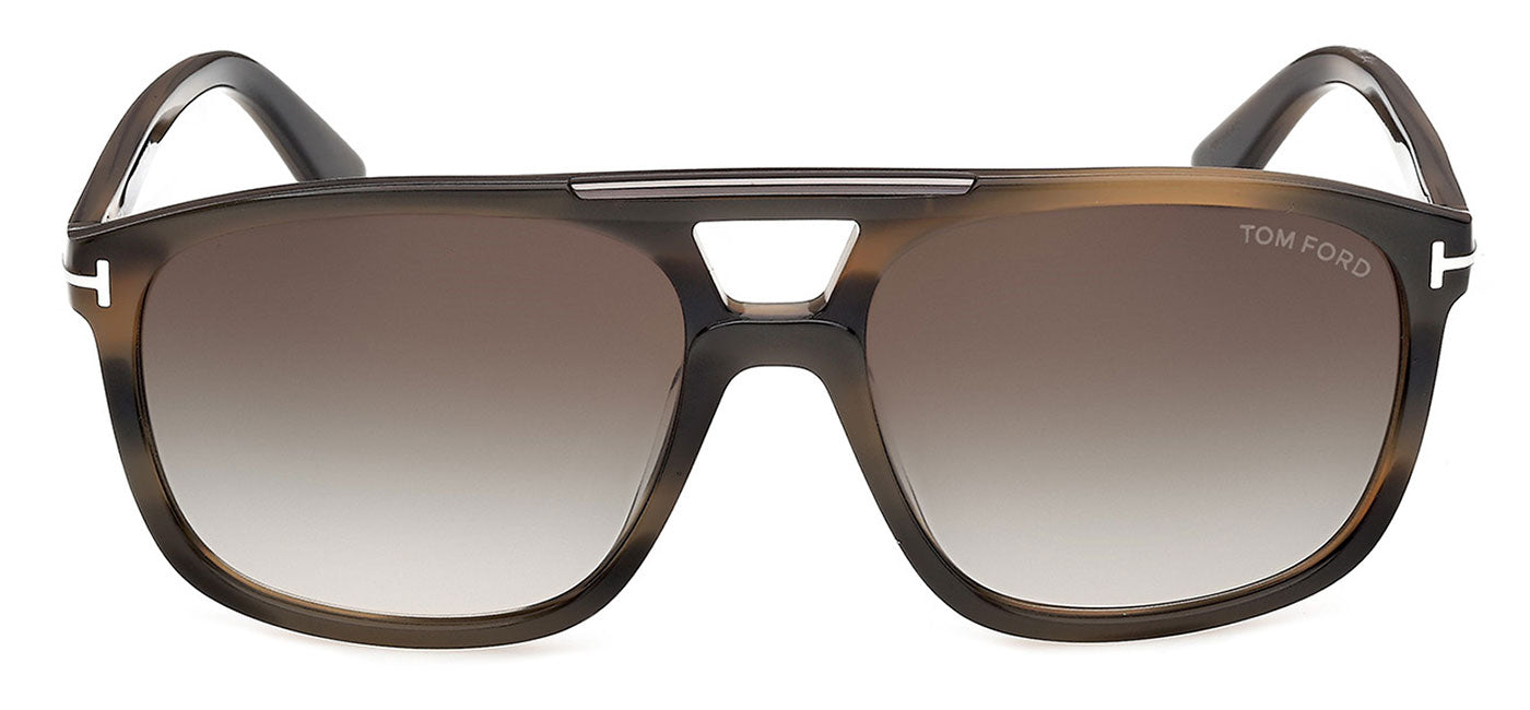 Tom Ford FT1338 Brianna-02 Sunglasses - Coloured Havana / Gradient Smoke