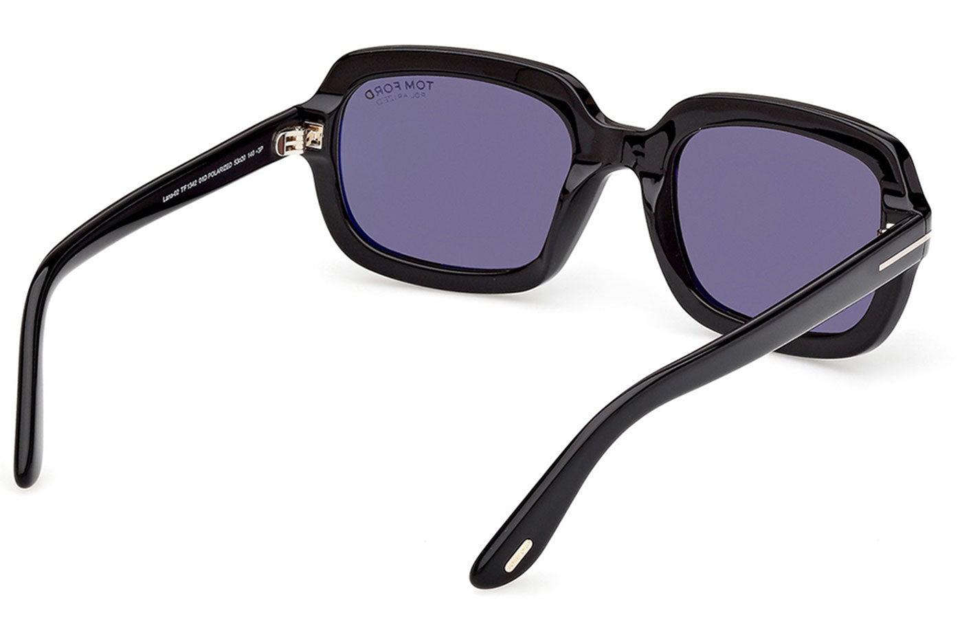Tom Ford FT1342 Lana-02 Sunglasses - Shiny Black / Smoke Polarised