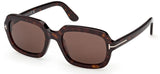 Tom Ford FT1342 Lana-02 Sunglasses - Dark Havana / Brown