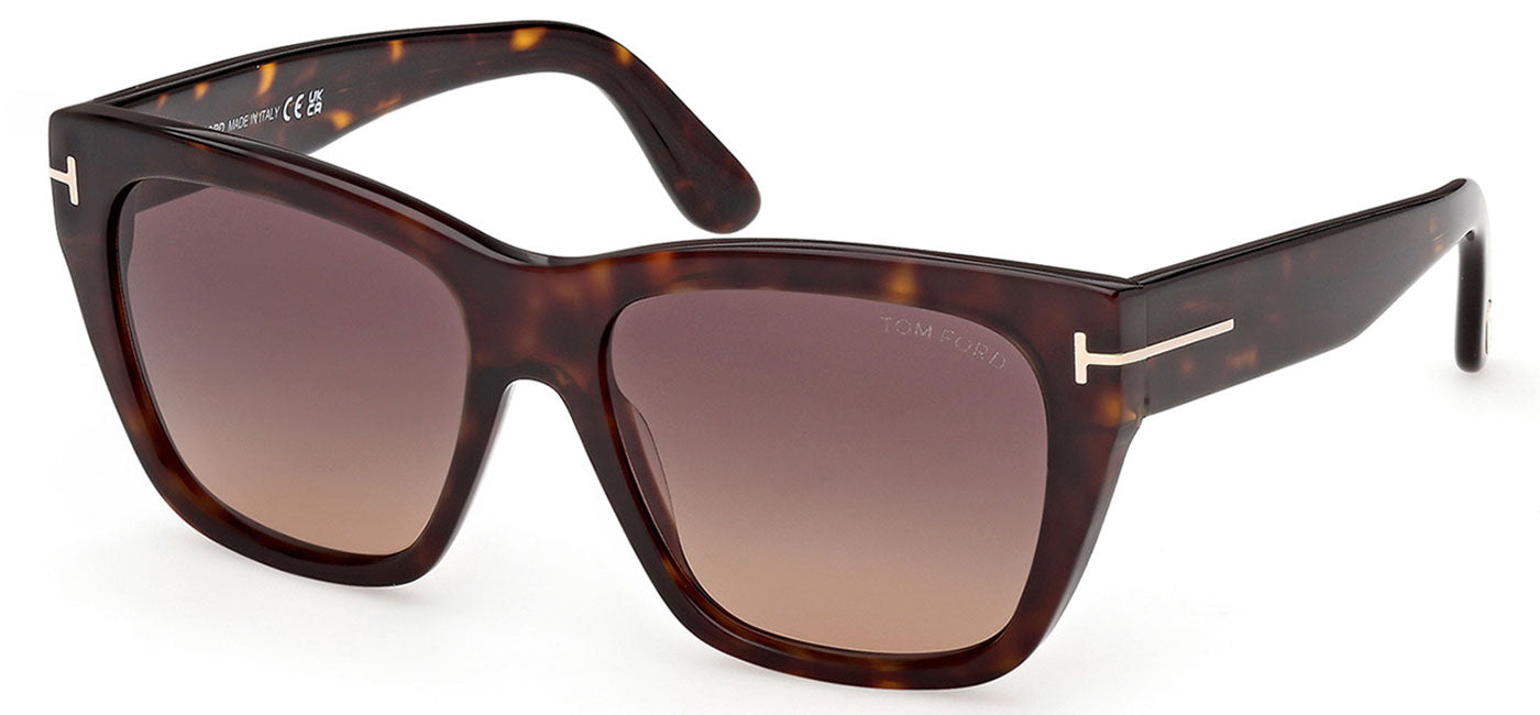 Tom Ford FT1343 Flynn-02 Sunglasses - Dark Havana / Bordeaux Gradient