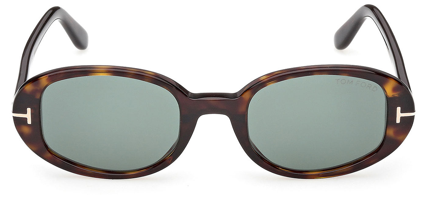 Tom Ford FT1364 Iggy Sunglasses - Dark Havana / Green