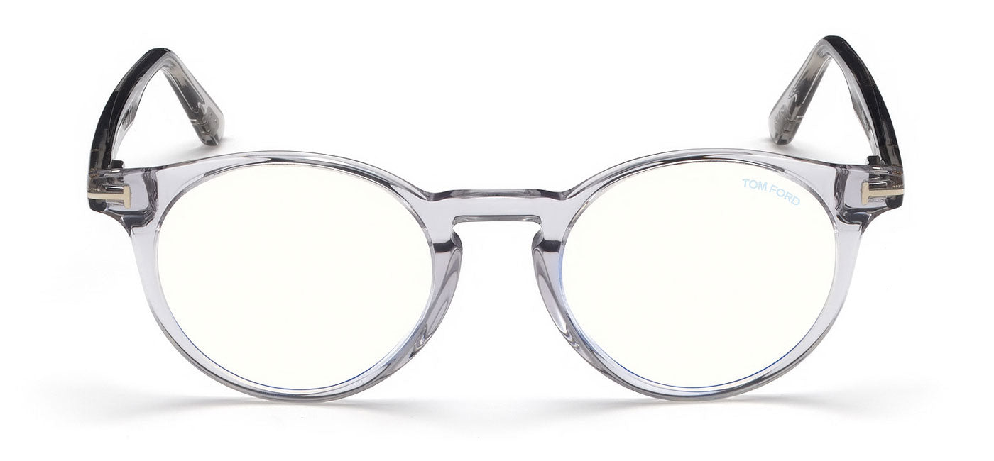 Tom Ford FT5557-B Glasses - Transparent Grey