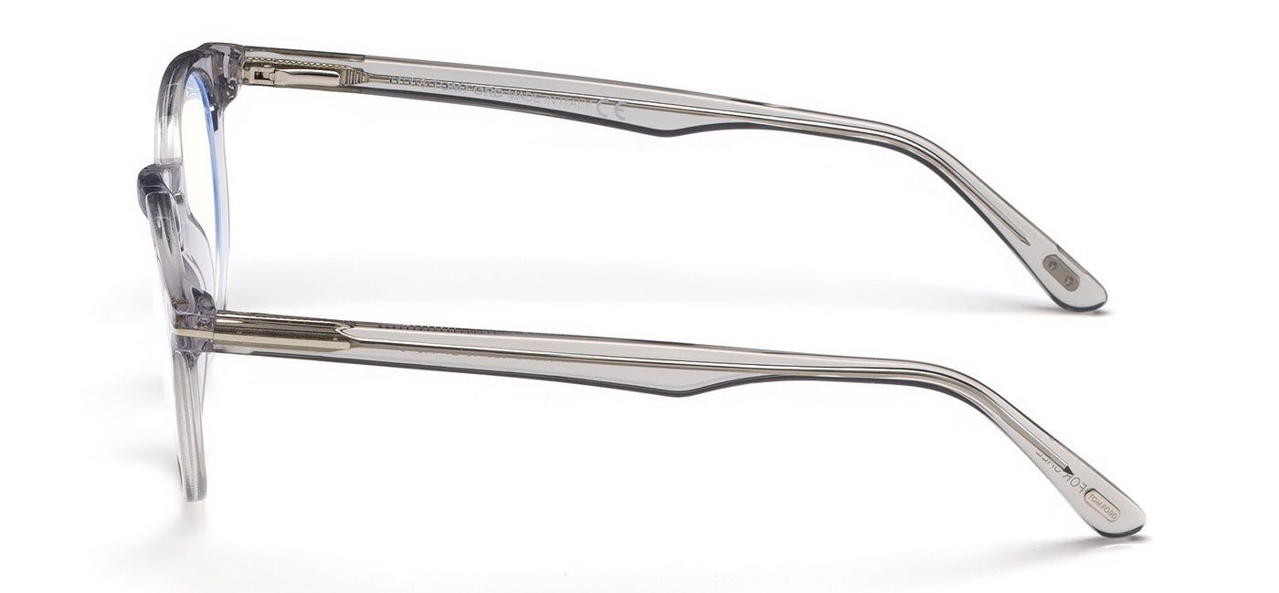 Tom Ford FT5557-B Glasses - Transparent Grey