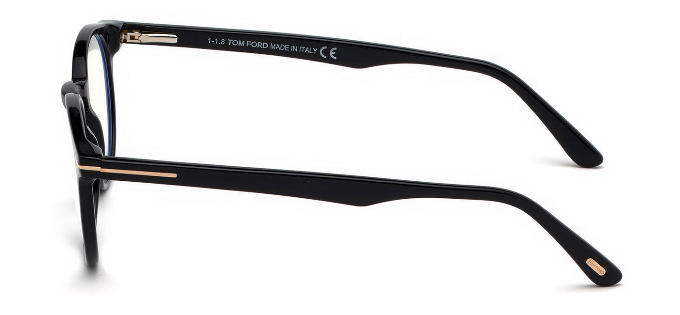 Tom Ford FT5557-B Glasses - Shiny Black