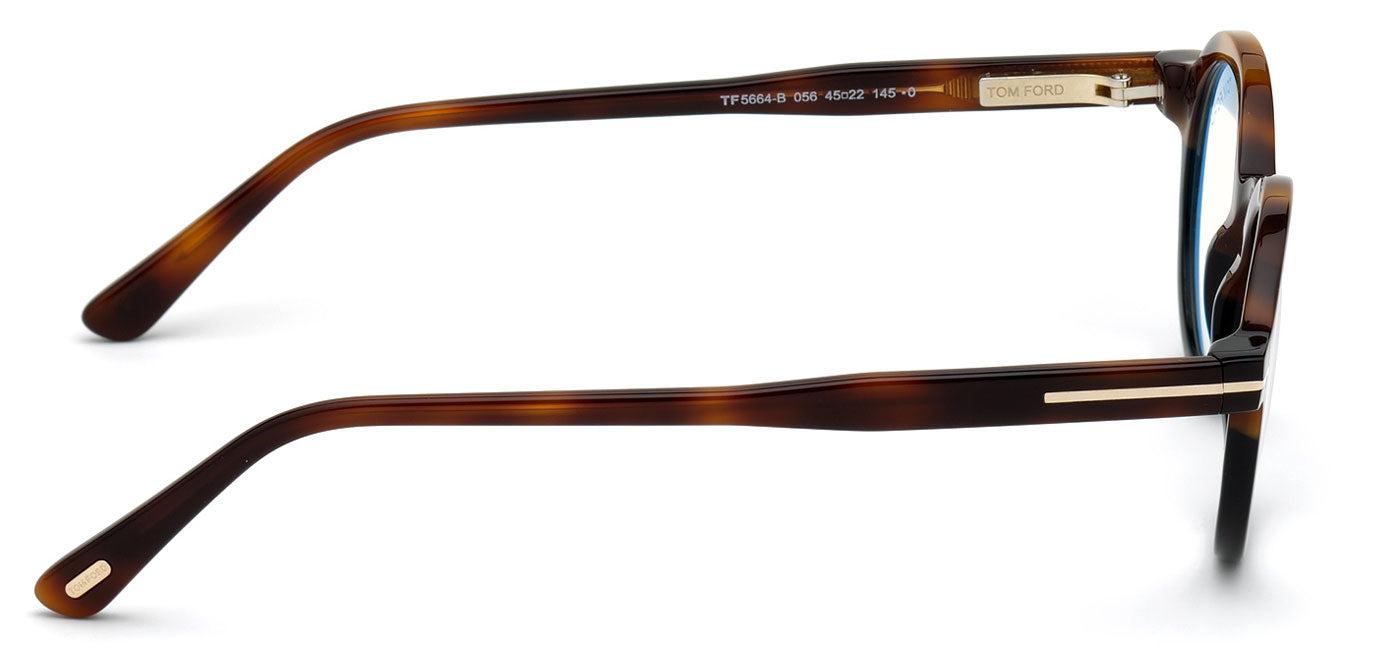 Tom Ford FT5664-B Glasses - Havana Black Fade