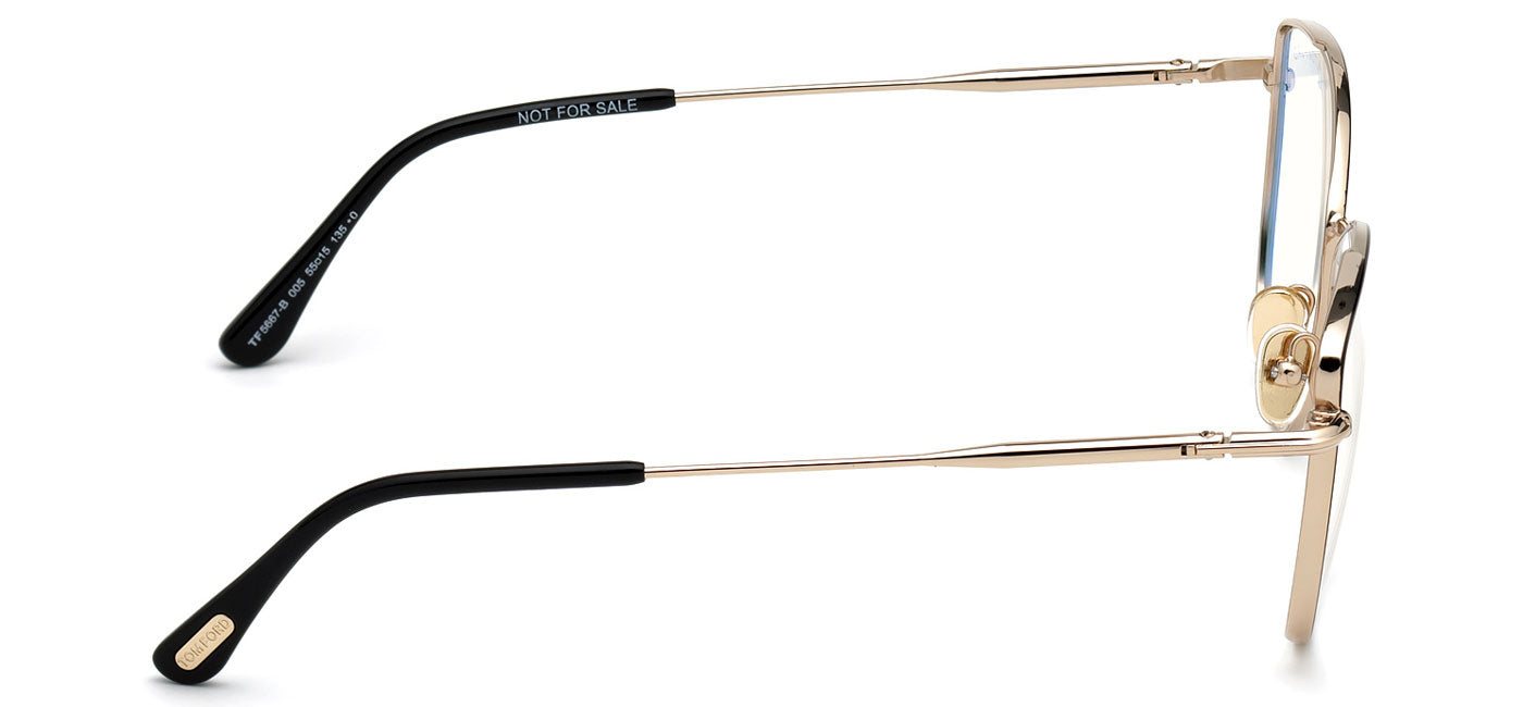 Tom Ford FT5667-B Glasses - Black & Gold