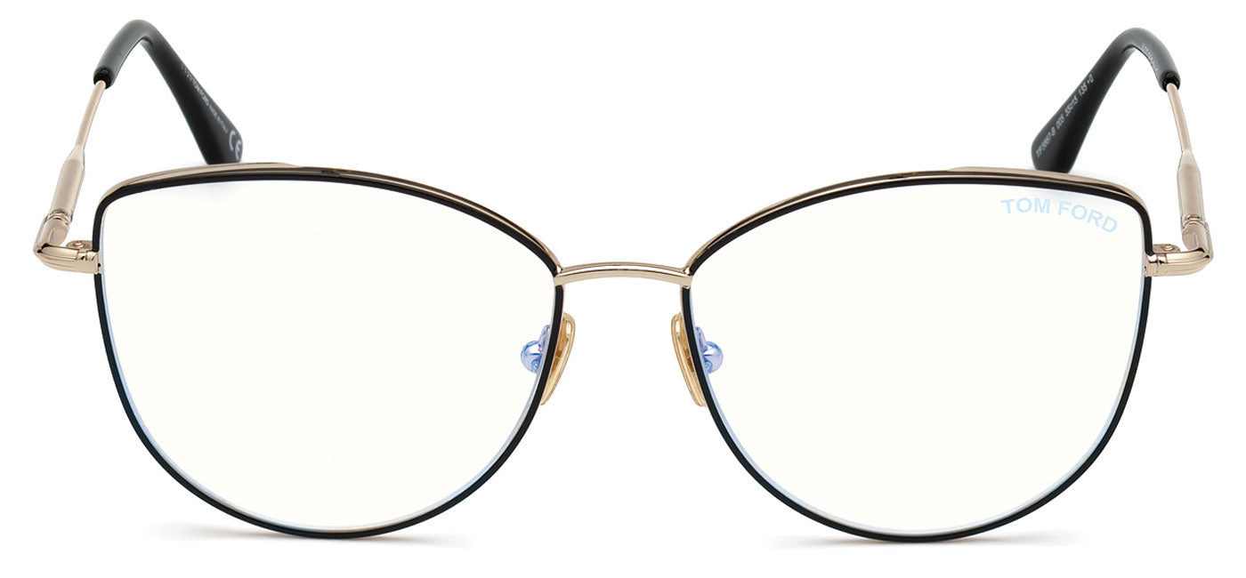 Tom Ford FT5667-B Glasses - Black & Gold