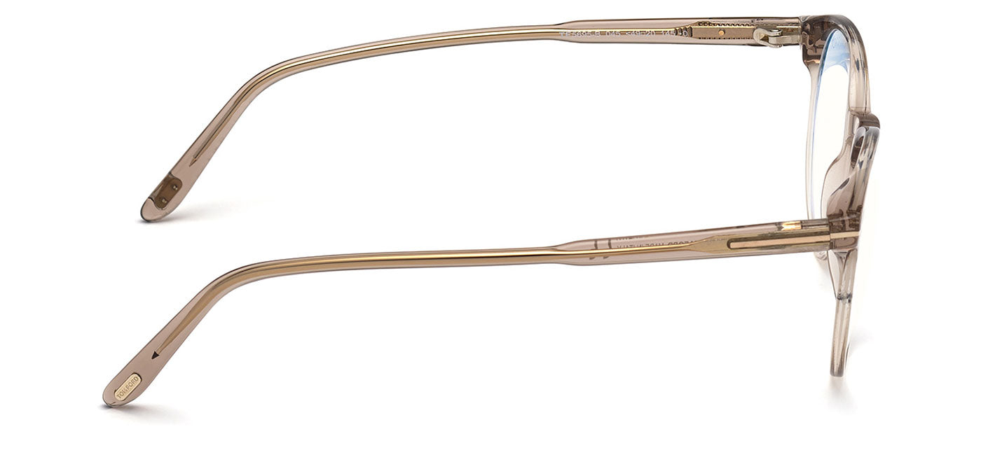 Tom Ford FT5695-B Glasses - Shiny Light Brown