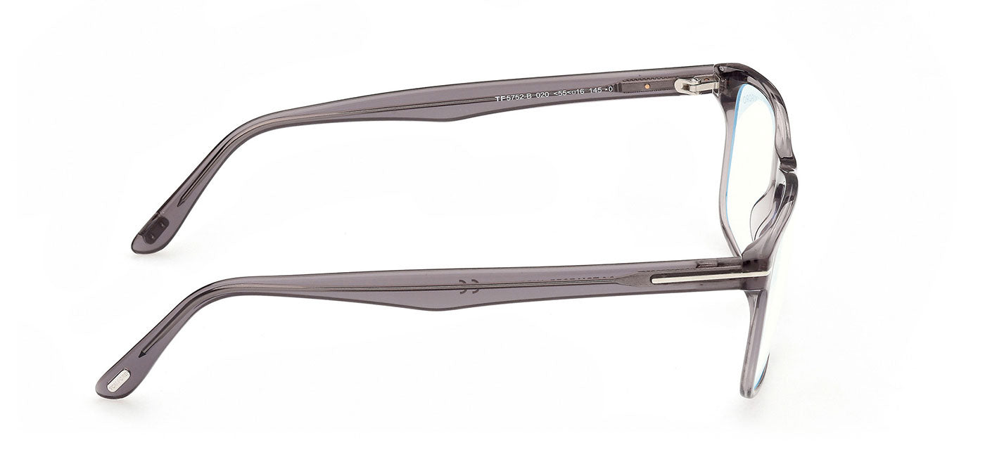 Tom Ford FT5752-B Glasses - Transparent Grey
