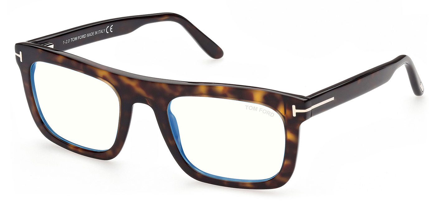 Tom Ford FT5757 Glasses - Dark Havana