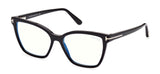 Tom Ford FT5812-B Glasses - Shiny Black