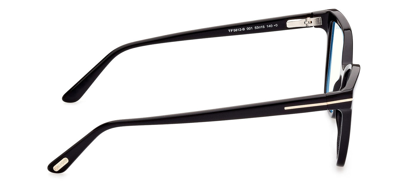 Tom Ford FT5812-B Glasses - Shiny Black