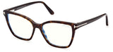 Tom Ford FT5812-B Glasses - Dark Havana