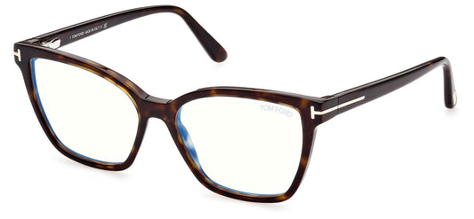 Tom Ford FT5812-B Glasses - Dark Havana