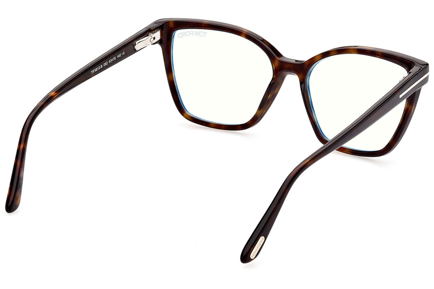 Tom Ford FT5812-B Glasses - Dark Havana