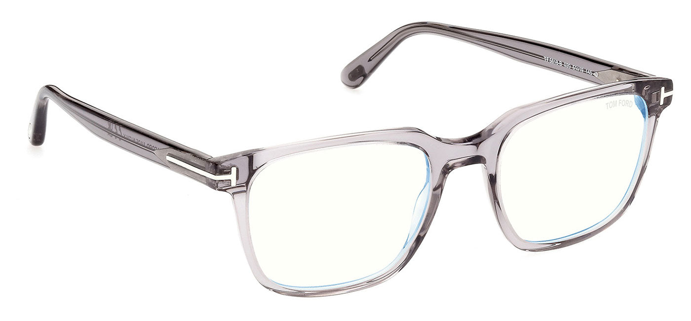 Tom Ford FT5818-B Glasses - Shiny Grey Crystal