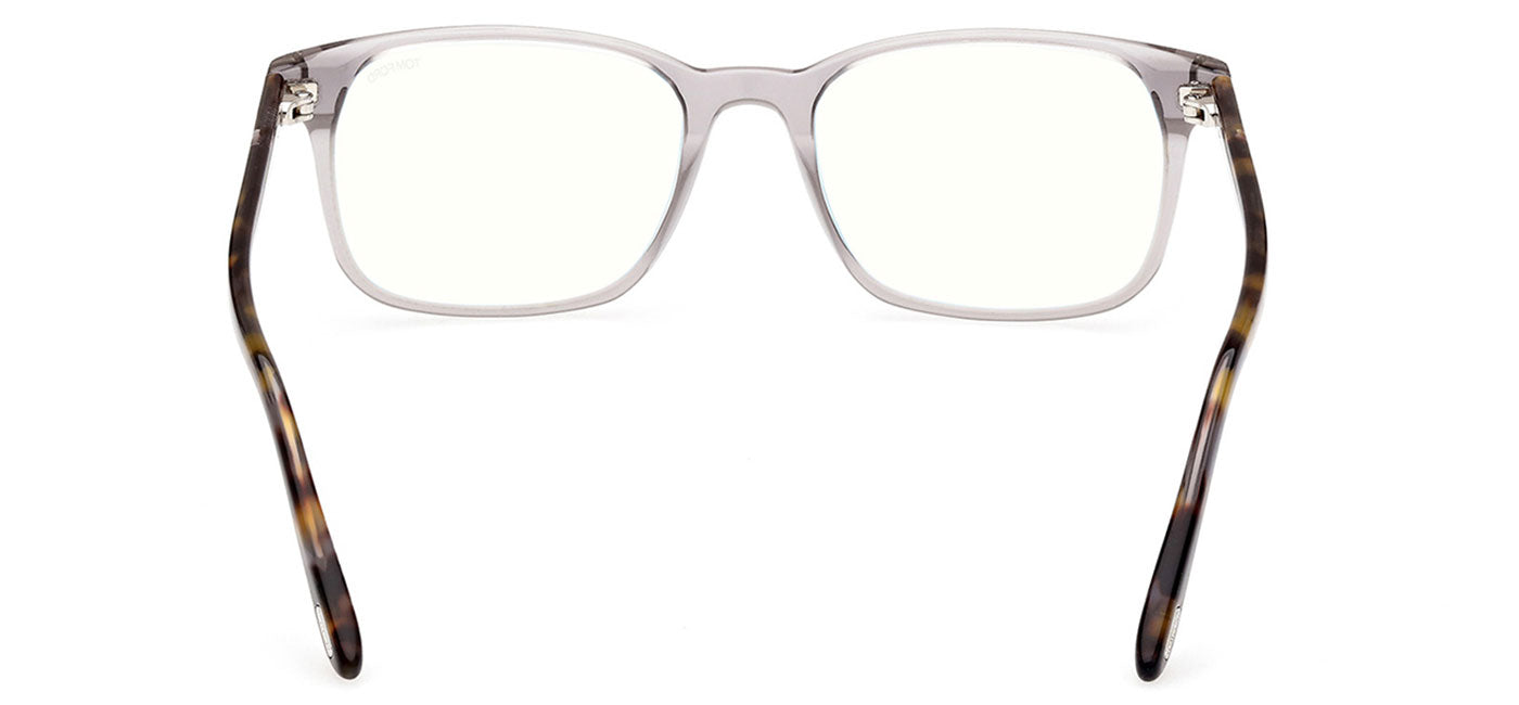 Tom Ford FT5831 Glasses - Shiny Grey and Coloured Havana