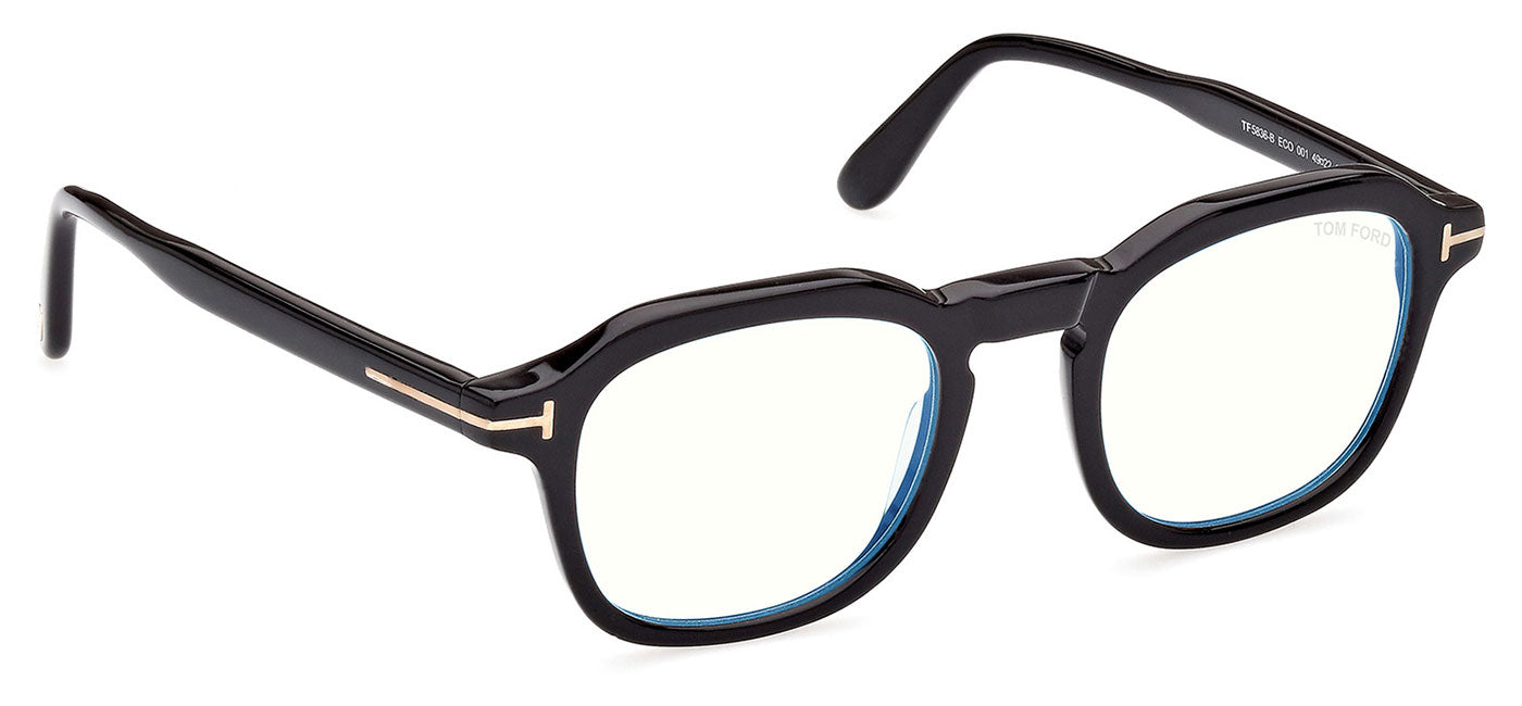 Tom Ford FT5836-B Glasses - Shiny Black