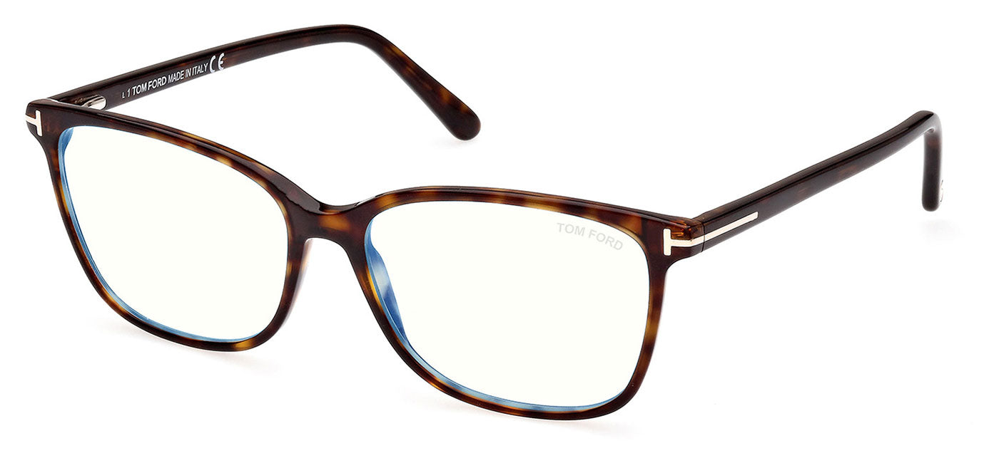 Tom Ford FT5842-B Glasses - Dark Havana