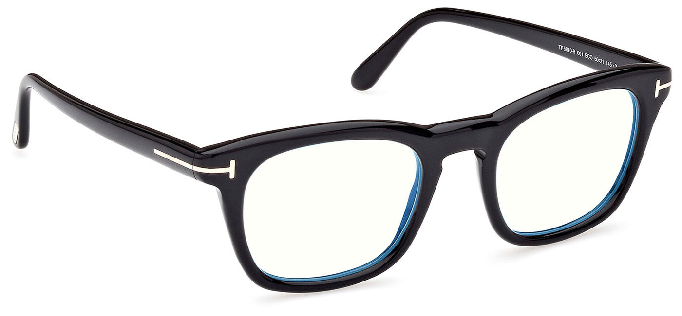 Tom Ford FT5870-B Glasses - Shiny Black