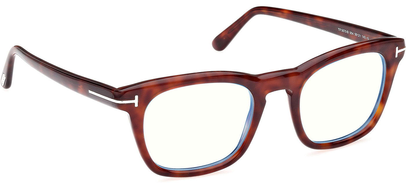 Tom Ford FT5870-B Glasses - Red Havana
