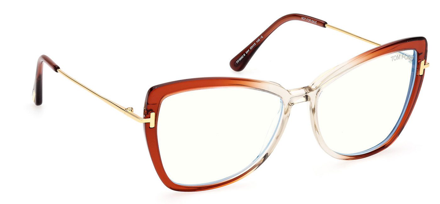 Tom Ford FT5882-B Glasses - Orange