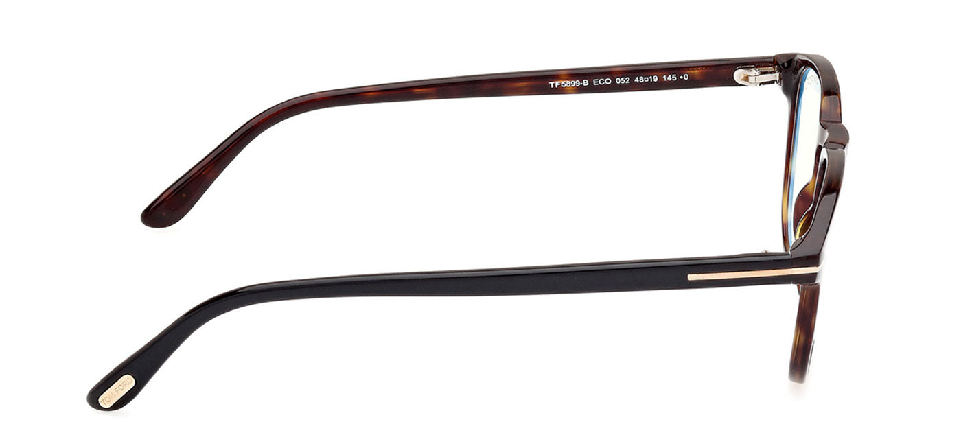 Tom Ford FT5899 Glasses - Coloured Havana
