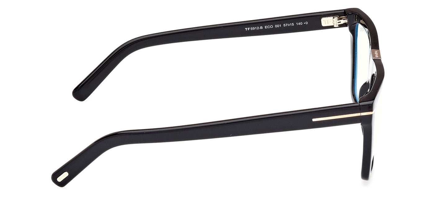 Tom Ford FT5912 Glasses - Shiny Black