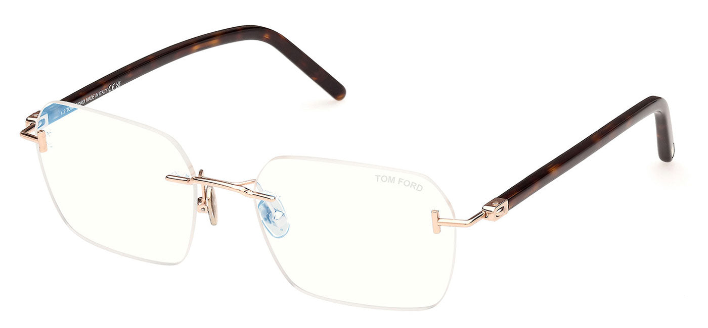 Tom Ford FT5934 Glasses - Shiny Rose Gold